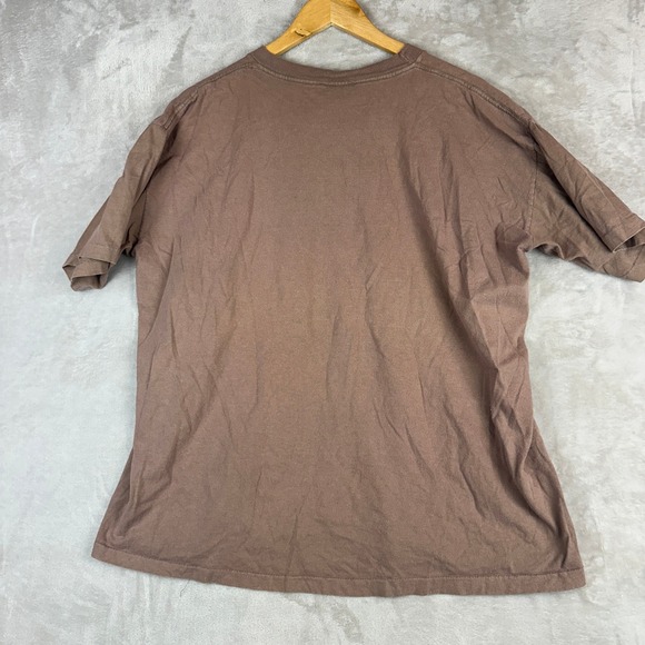 Michael Stars L Tee Americaine T Shirt Brown One Size Fits All Cotton - Picture 6 of 9
